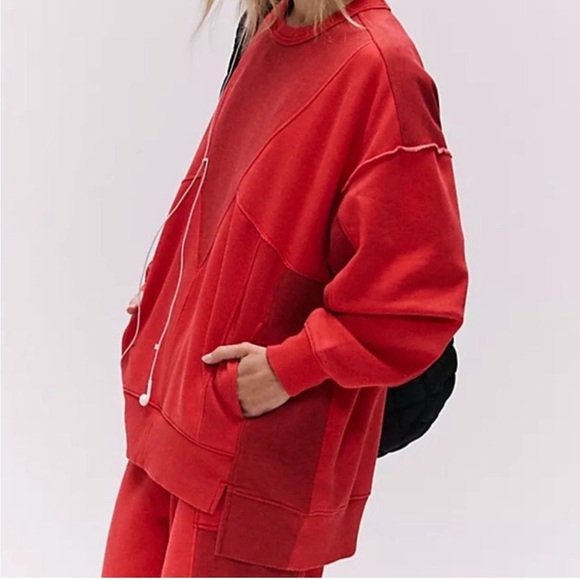 FP Movement by Free People Red Sweatshirt - Picture 2 of 9